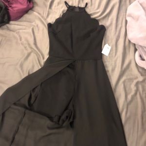 Charlotte Russe Romper with draping